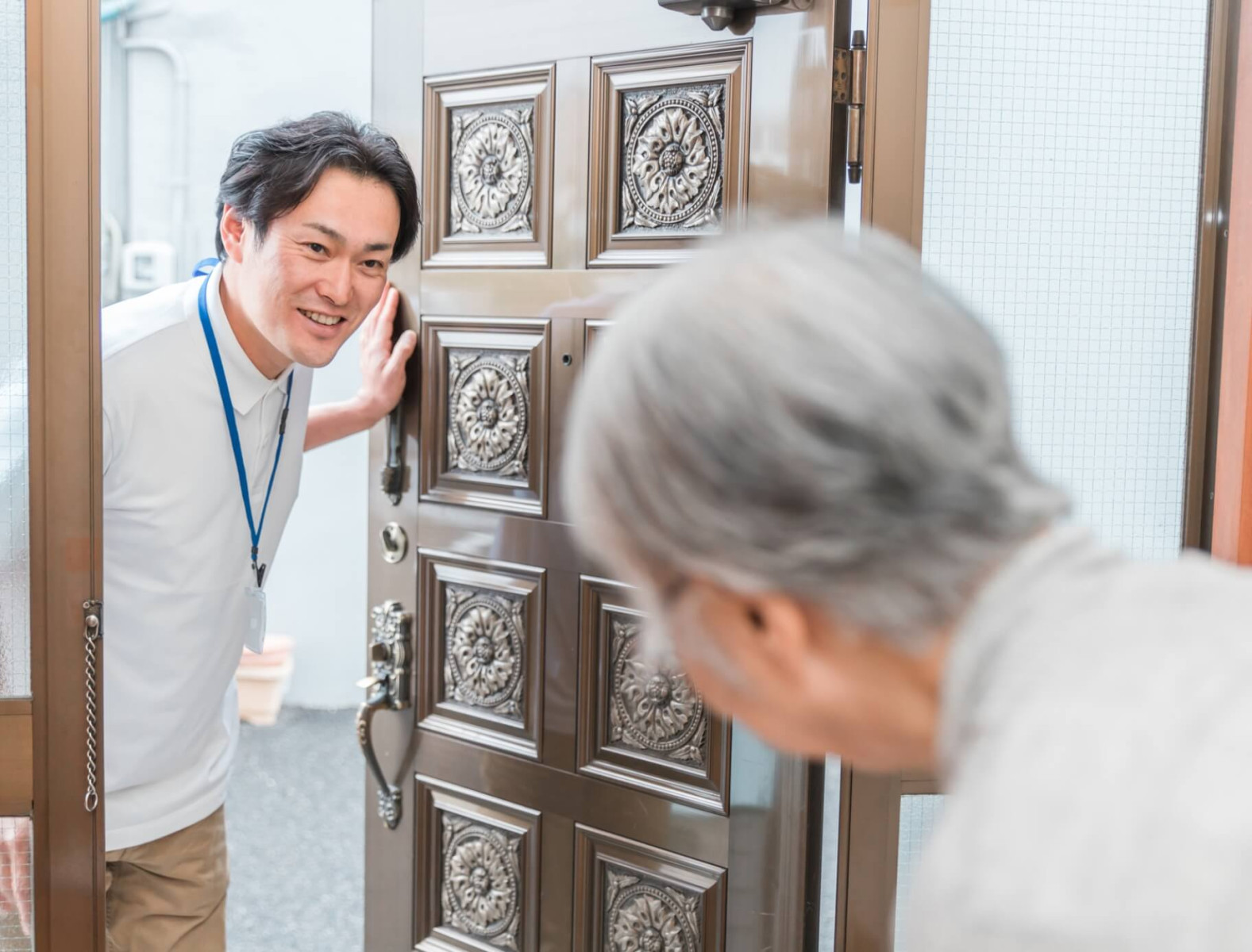 あなたの一歩が、誰かの安心になる。